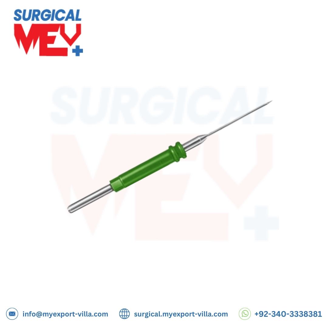 Needle Electrode - 70mm Length, 2.4mm Shaft, Single Use