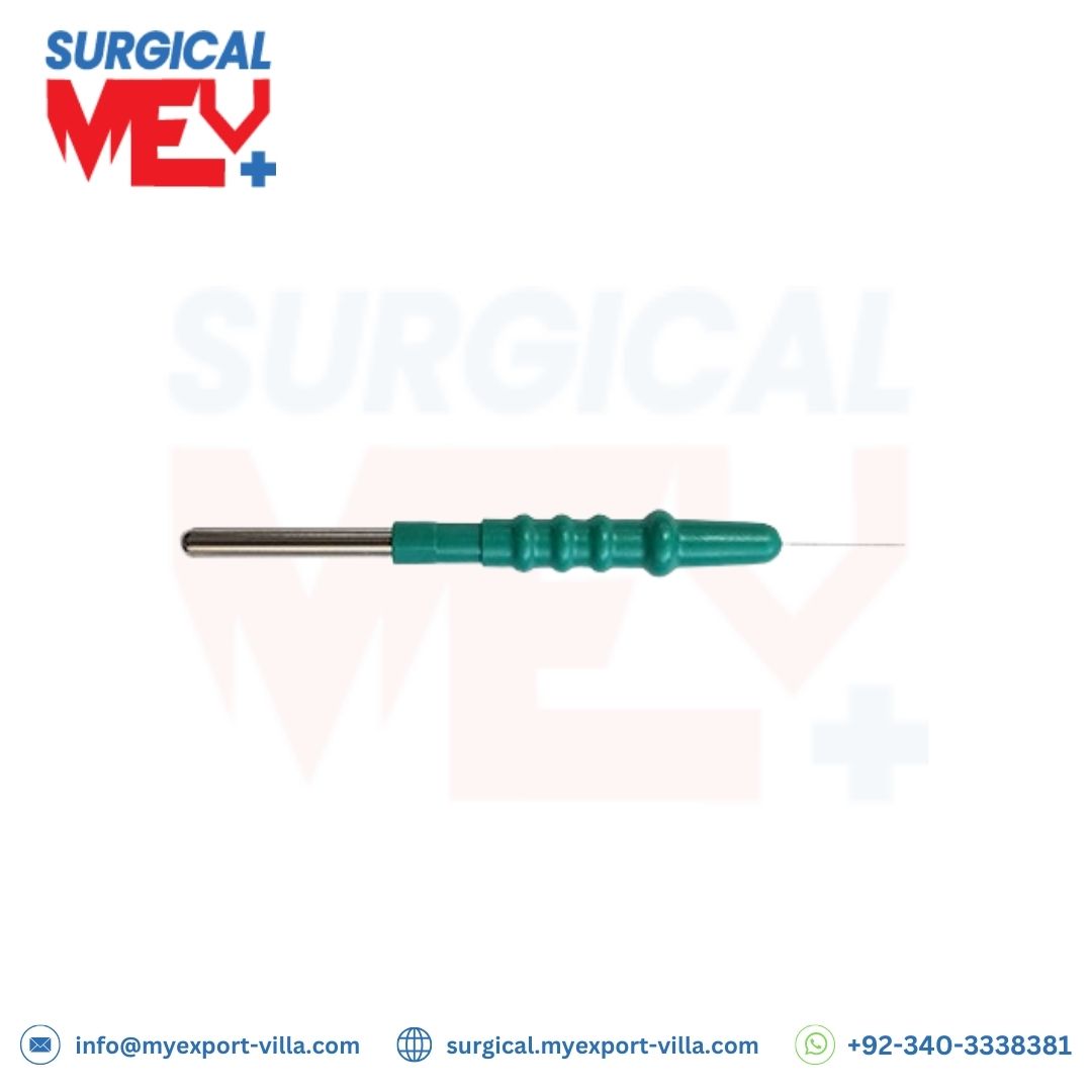 ElectroSurgery Fine Wire Green Electrode - Precision Surgical Tool