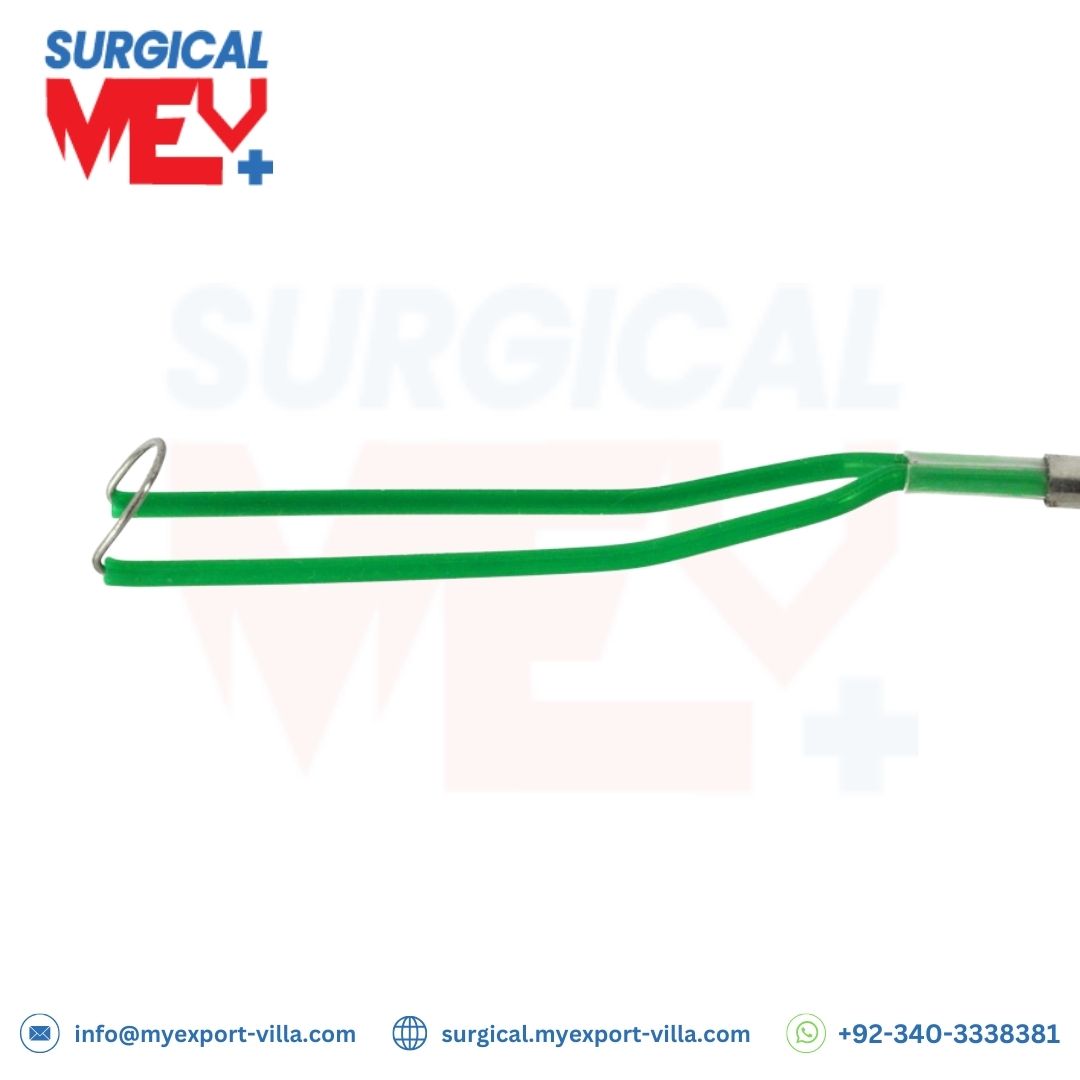 Single stem monopolar cutting loop electrode designed for precision in electrosurgical procedures. Durable construction ensures effective performance in medical applications.