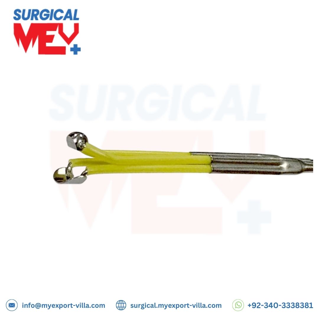 Double Stem Bipolar Ball Electrode - Precision Surgical Tool