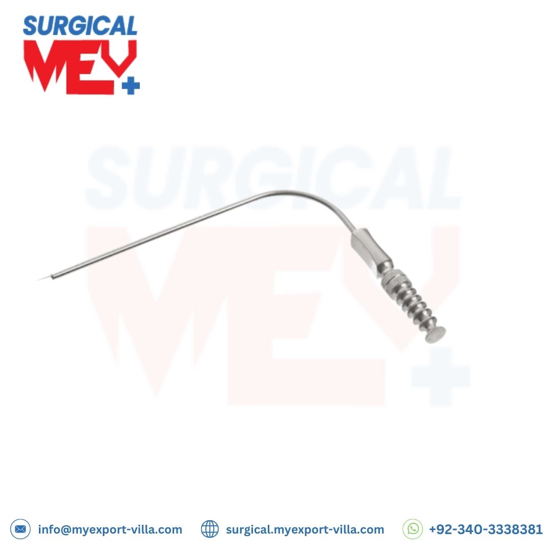 Suction Cannula Stainless Steel 90 Degree - Precision Surgical Tool