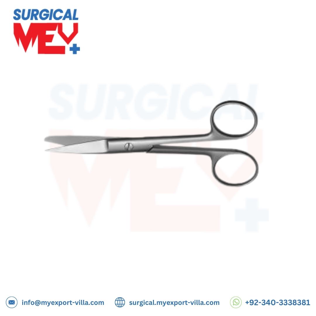 Dressing Scissor 125mm Blunt/Sharp Straight - Precision Surgical Tool