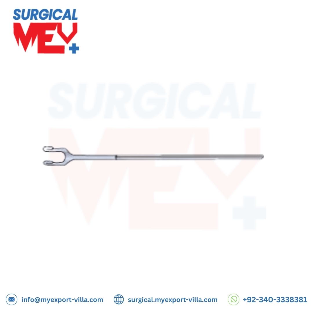 Tracheal Hook Double Blunt 10mm x 165mm - Precision Surgical Instrument